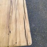 Table à manger de monastère rénovée en chêne massif du 18ème 200cm
