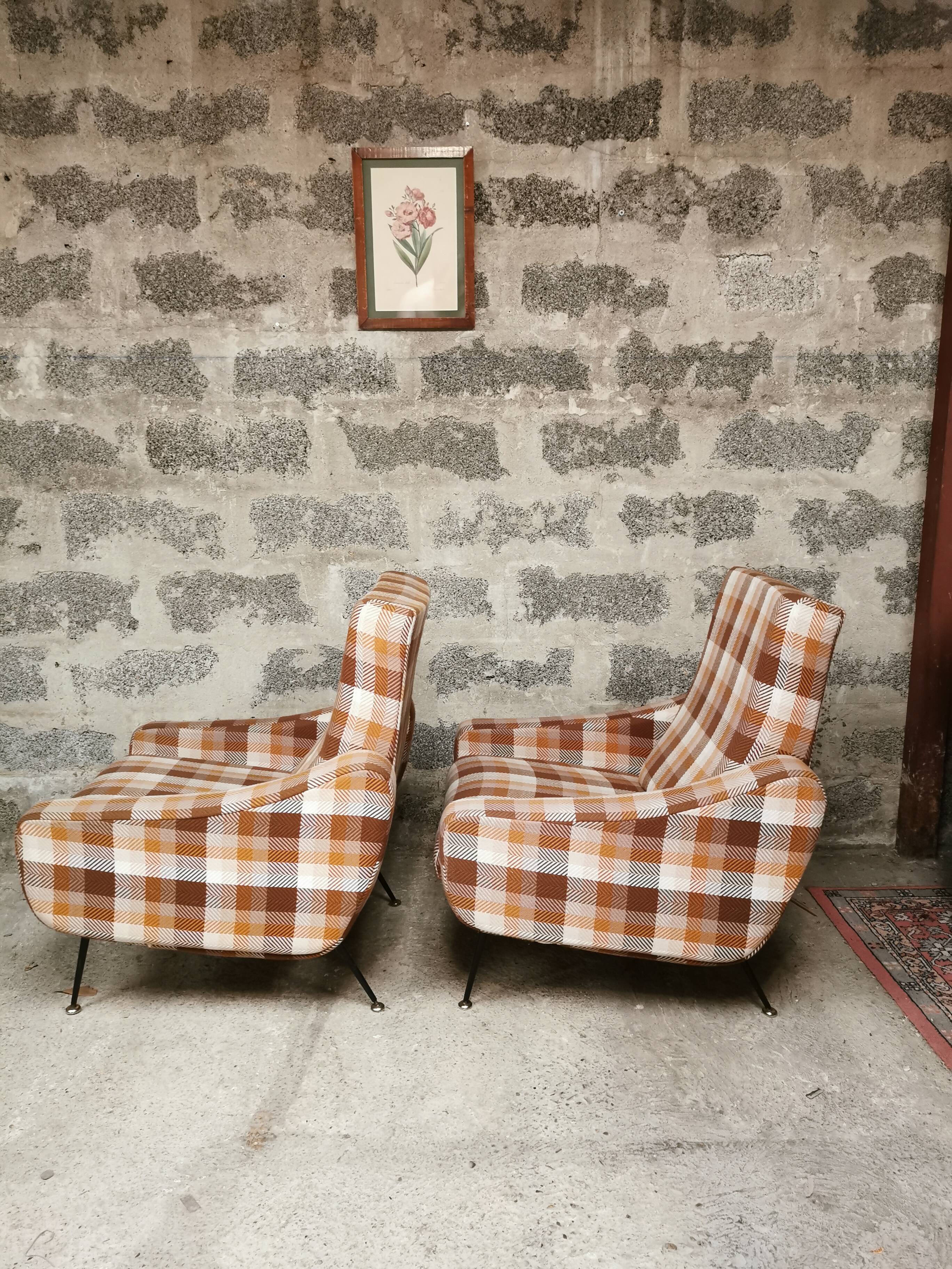 Pair of vintage armchairs