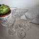Set of 4 Villeroy and Boch water glasses