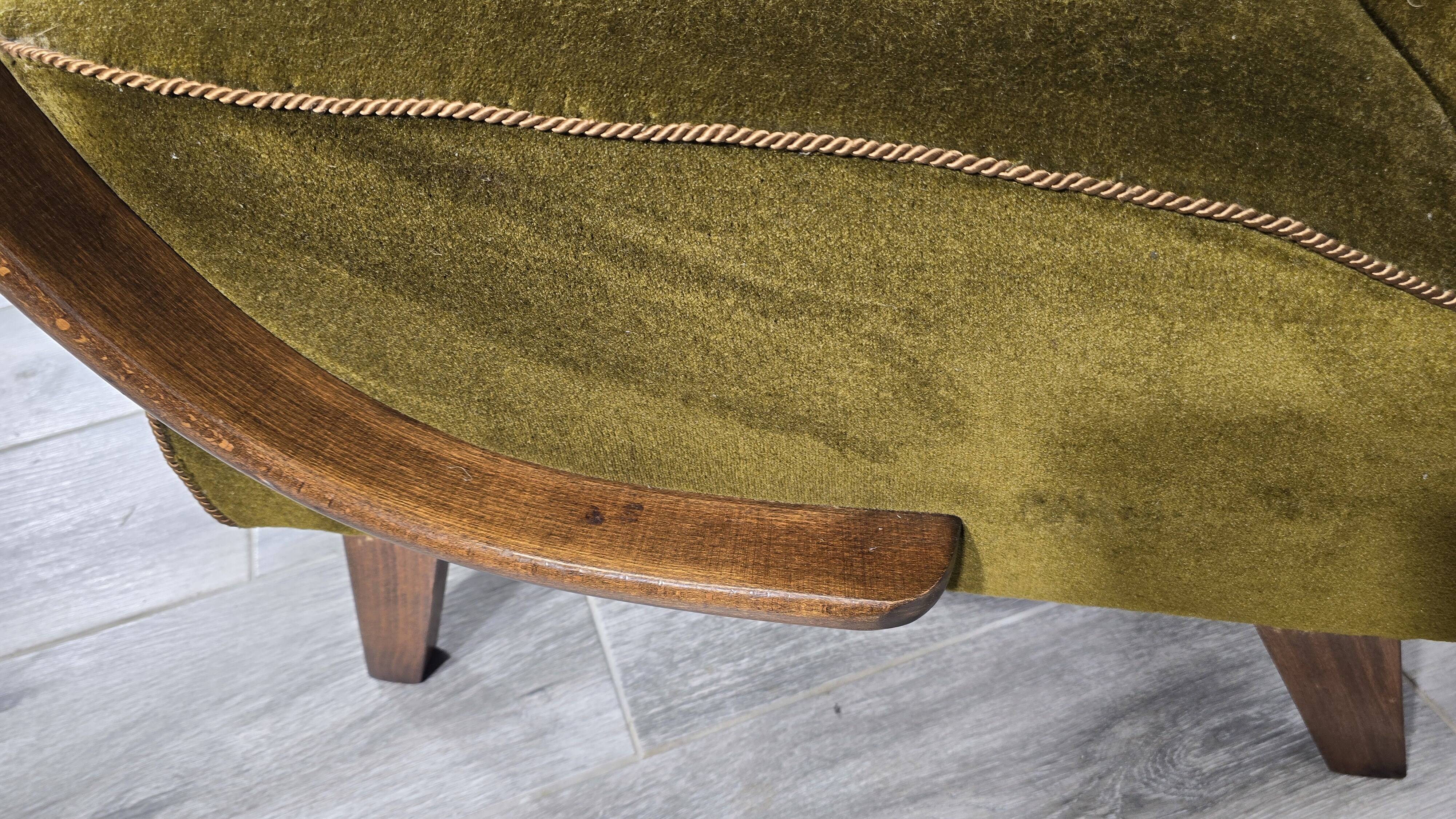 Fauteuils de Jindrich Halabala, années 1940, ensemble de 2