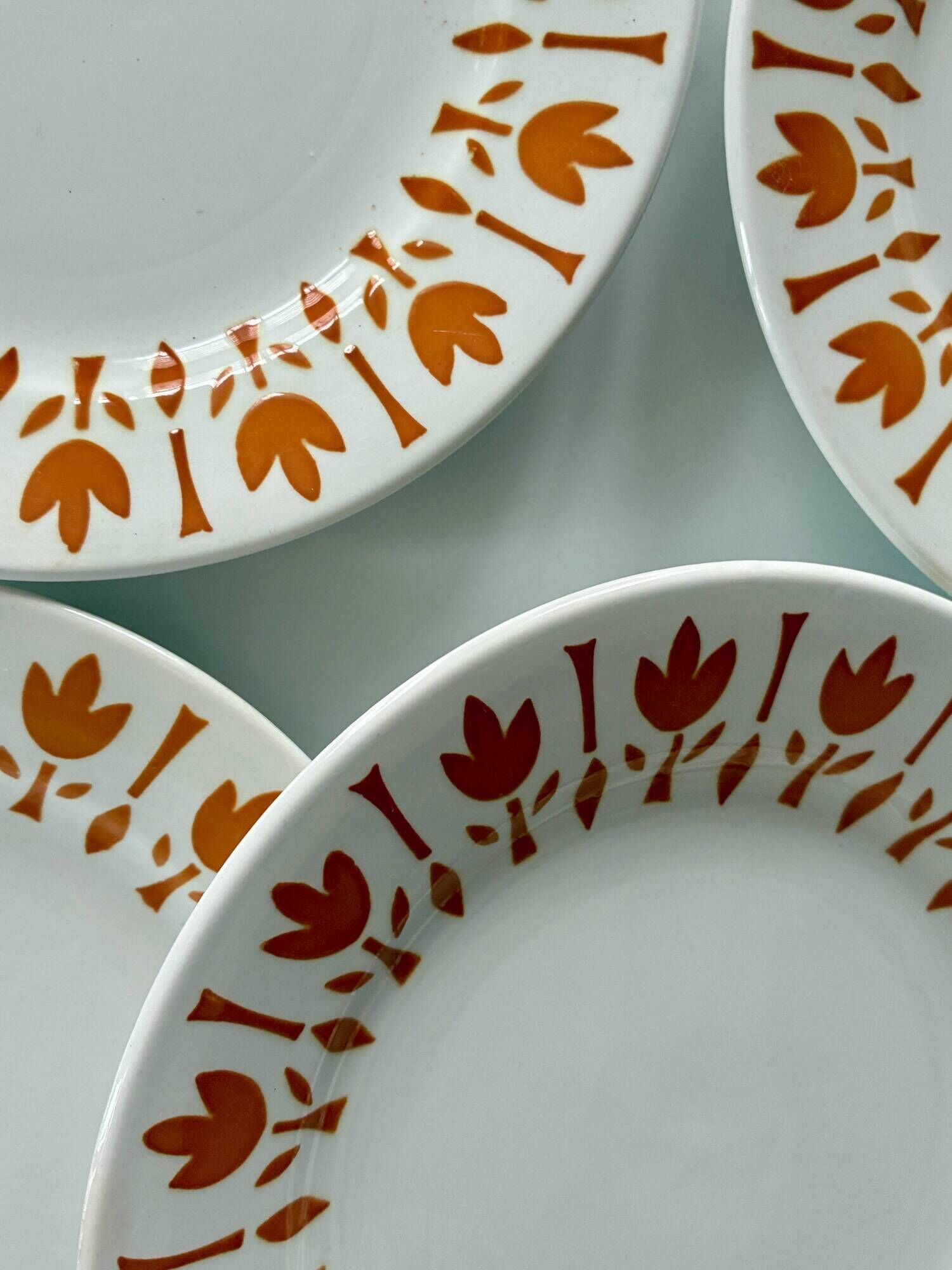 Dessert plates Digoin Sarreguemines