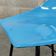 Metal and blue fiber chair by Miroslav Navratil for Vertex