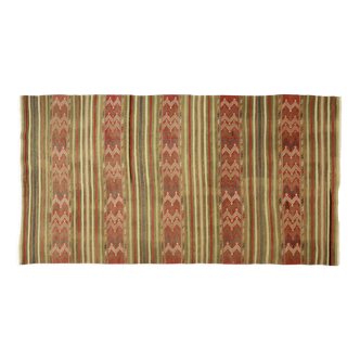 Tapis kilim artisanal d’Anatolie 276 cm x 144 cm