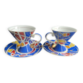 2 Cups with saucers – Leonardo Collection
