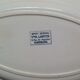 Plat de service ovale