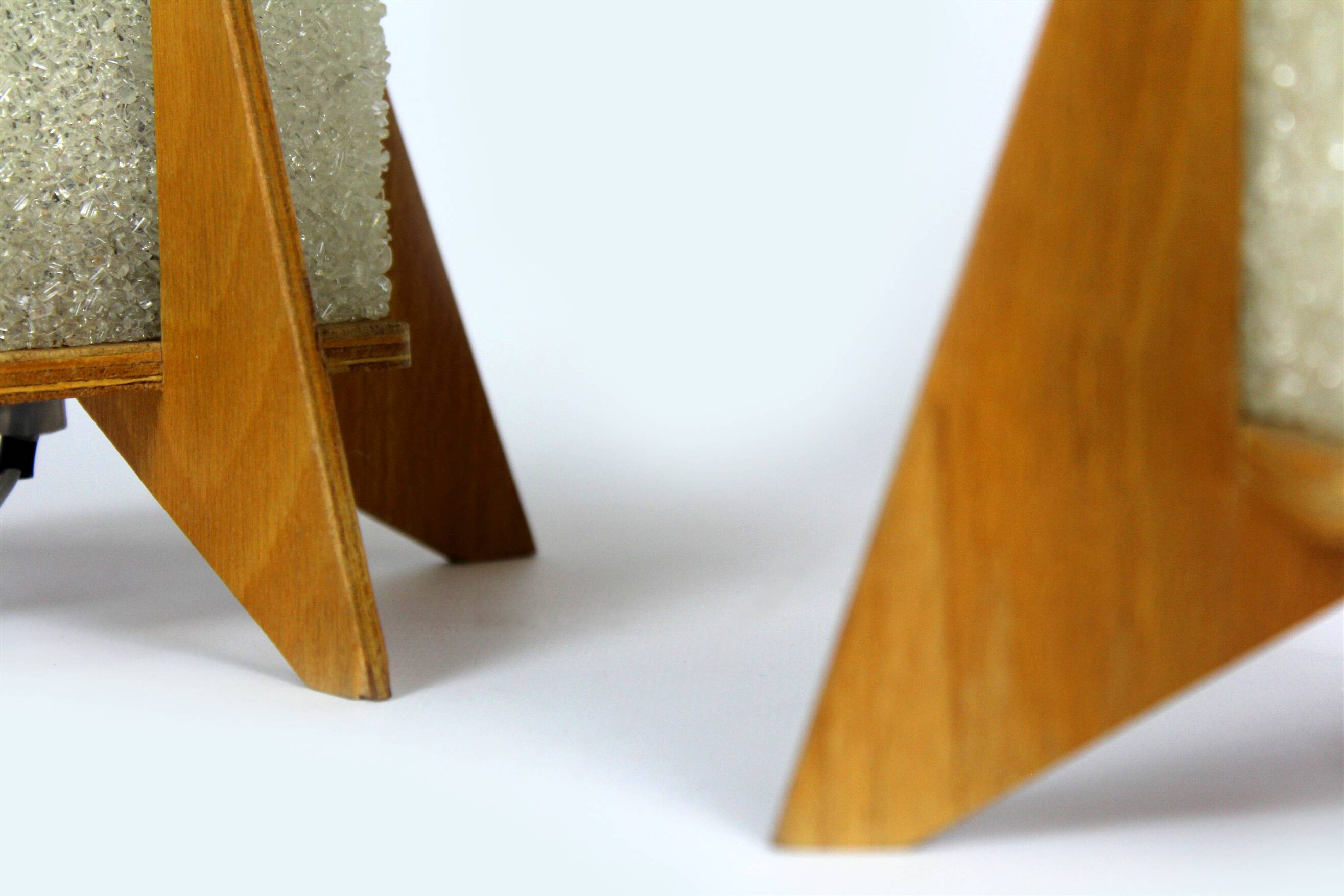 Rocket table lamps from pokrok zilina, 1970s, set of 2