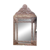 Old mirror with beading