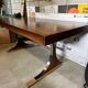 Table salle à manger palissandre de Rio  Jean Rene Caillette Modèle Sy