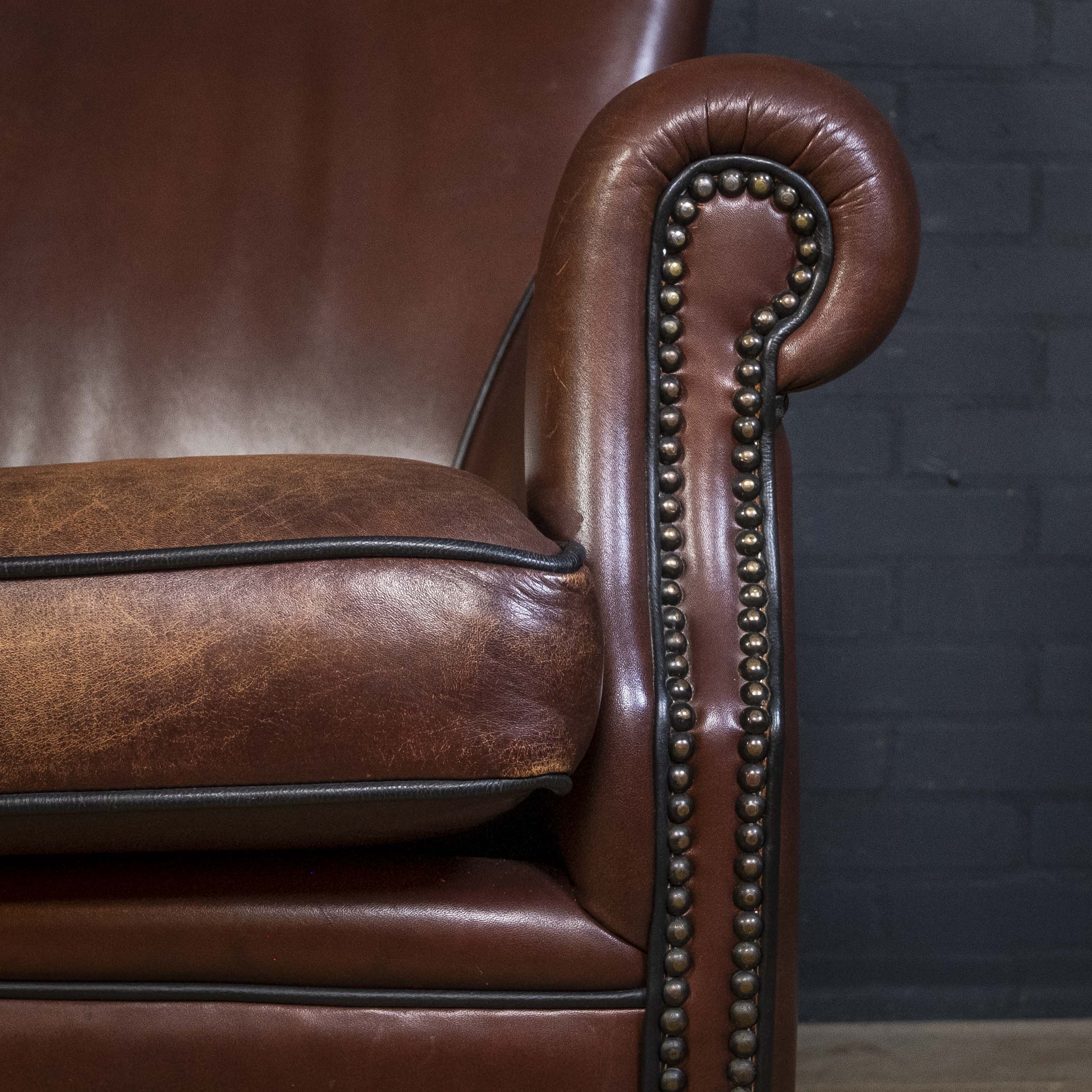 Vintage leather sofa