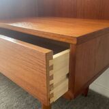 Console, Scandinavian teak sideboard, 1960s