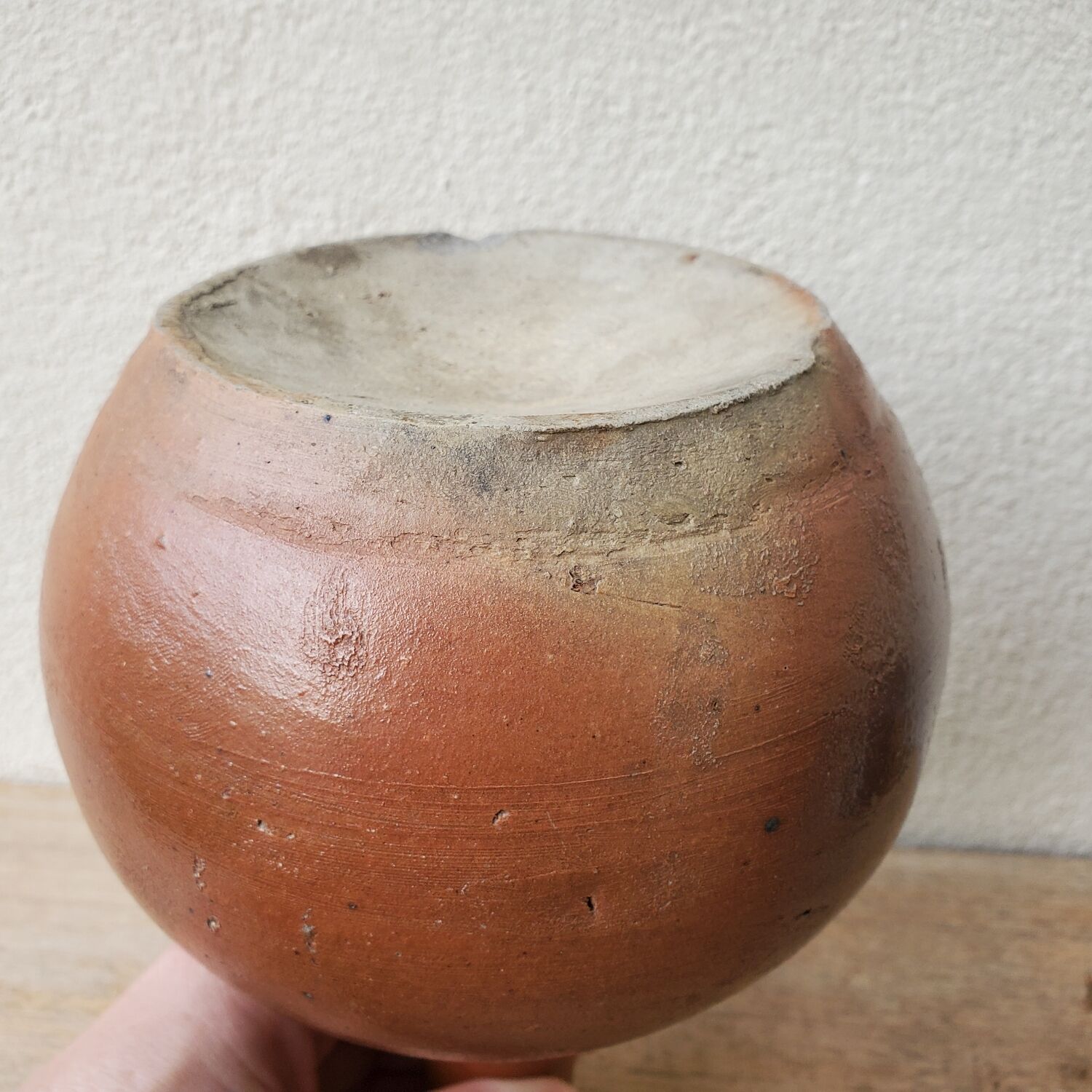 Bottled stoneware bottle