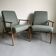 Vintage Mid-Century Armchairs: H.Lis 300-190 Restored Pair