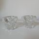 Set of 2 glass candle holders, Reims