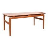 Teak Model 640 Coffee Table by Peter Hvidt & Orla Mølgaard-Nielsen for Fran