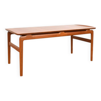 Table Basse Modèle 640 en Teck par Peter Hvidt & Orla Mølgaard-Nielsen pour Fran