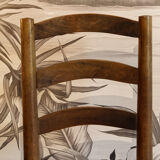 Pair of mulched chairs 50s