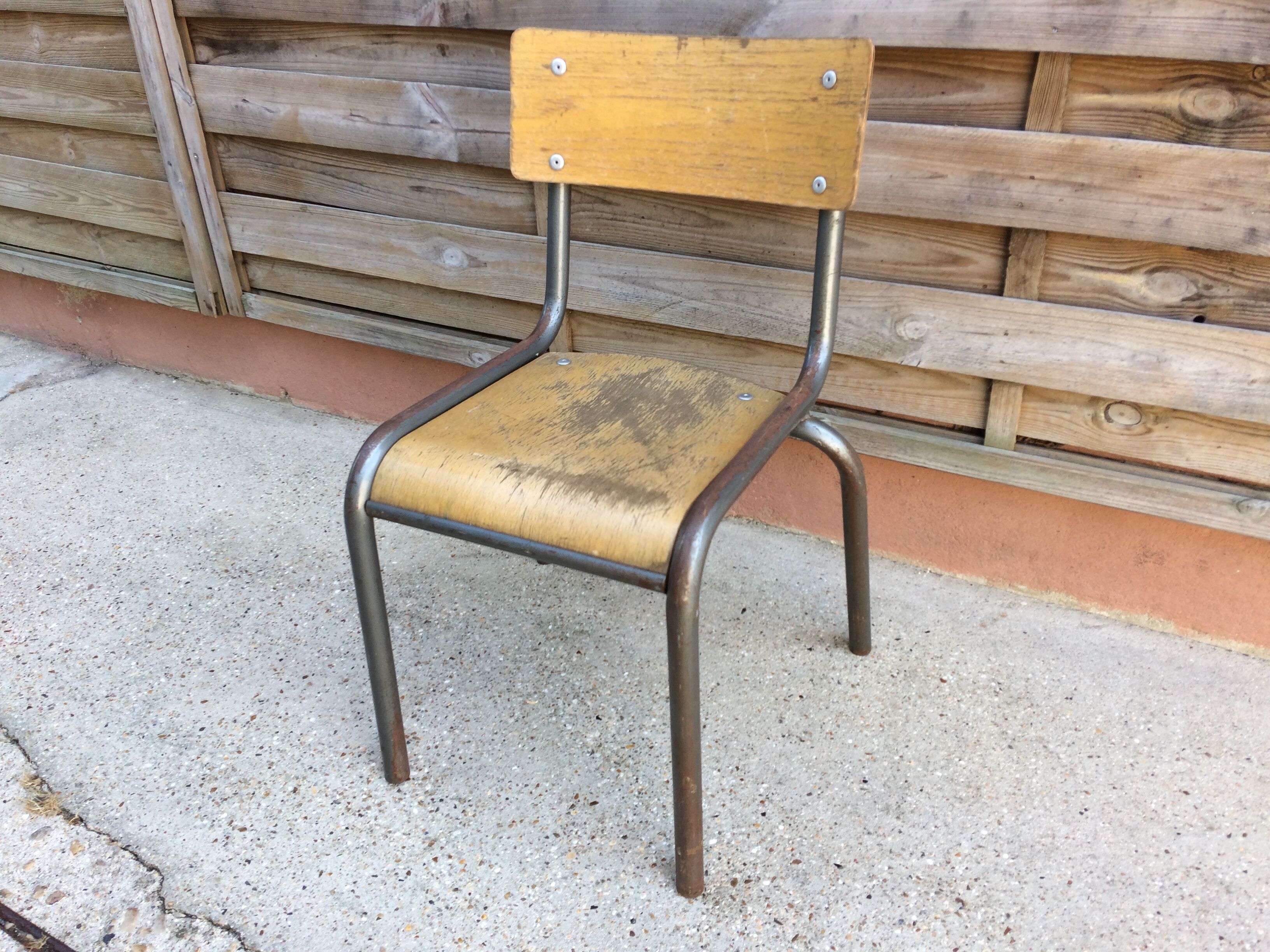 Child desk chair Mullca 510 vintage 60