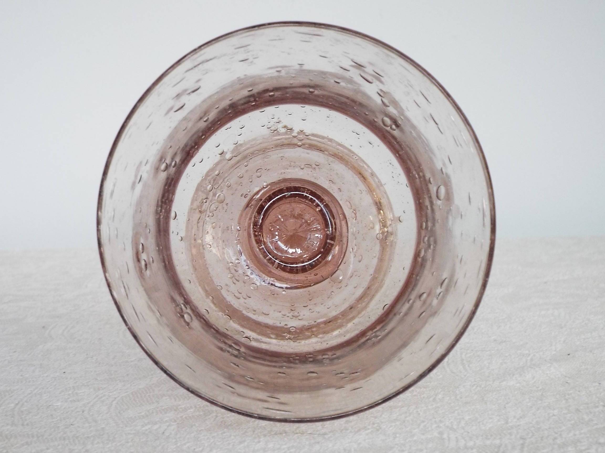 Biot vase candle holder