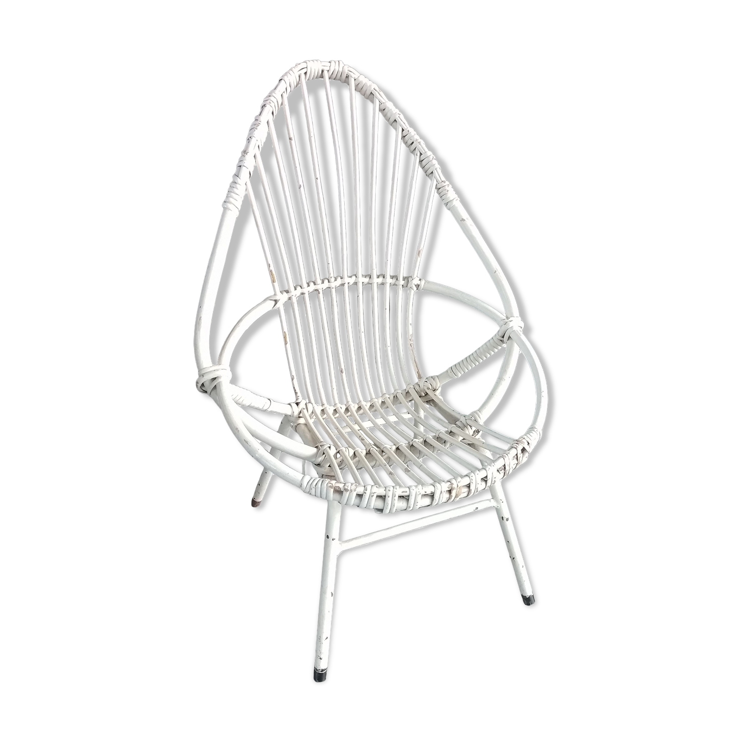 Vintage 70' rattan chair