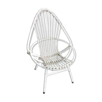 Vintage 70' rattan chair