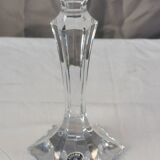 Large “bohemic crystal” candle holder