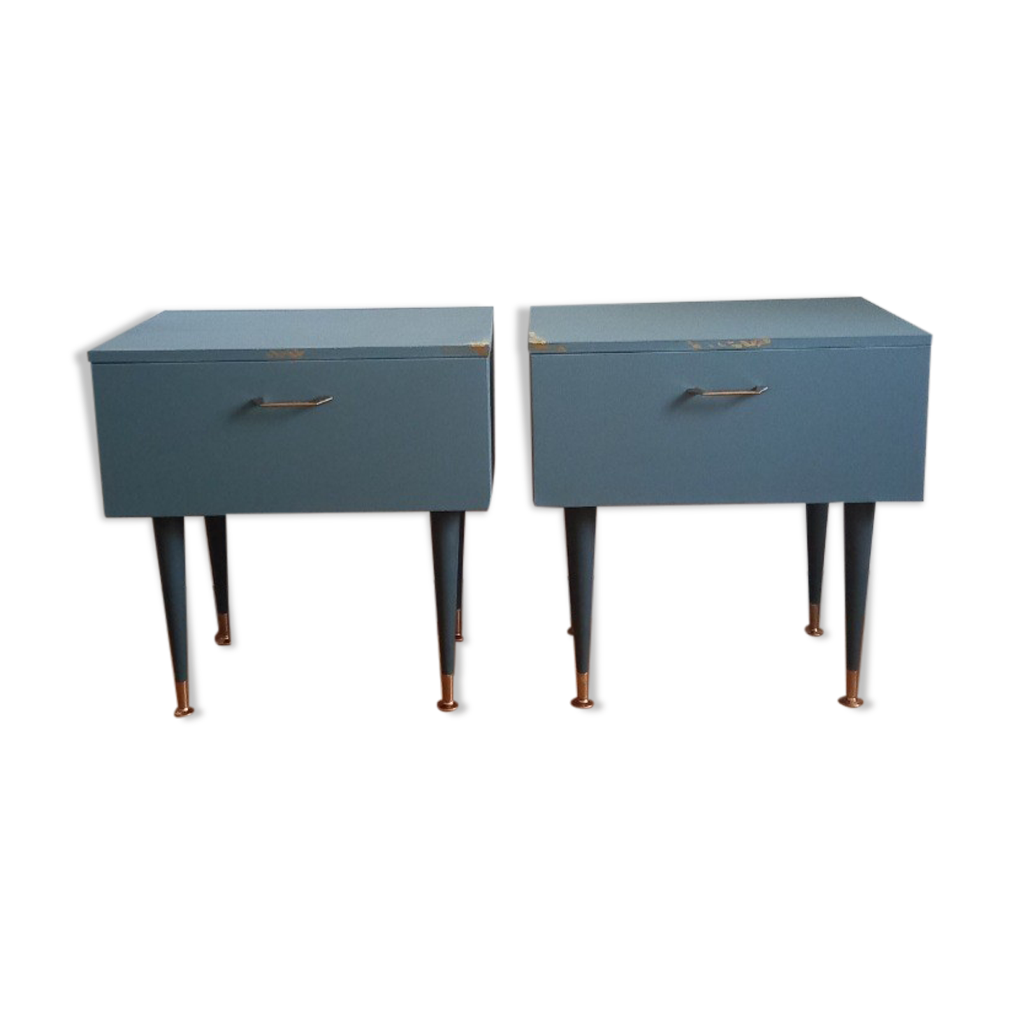 Pair of vintage bedside tables