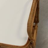 Vintage bamboo and rattan bar service