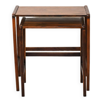 Vintage rosewood side tables