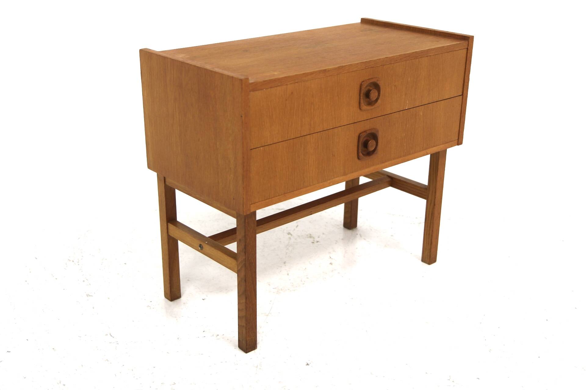 Scandinavian oak chest of drawers, Sweden, 1960