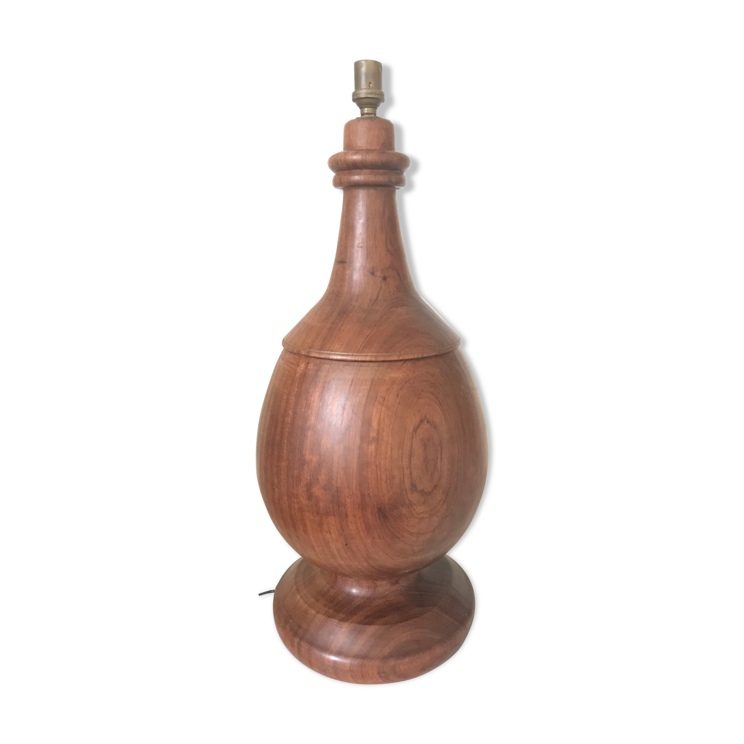 Exotic wooden lamp 48cm