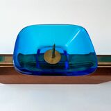 Midmodern candlestick, vintage candle holder teak, 60's vintage interior.