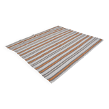 Colourful Stripe Oushak Vintage Hemp sku3724