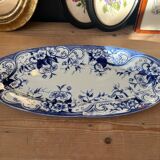 Ancien plat à poisson Creil et Montereau