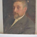 Ancestor portrait painting on canvas