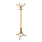 Coat rack on foot vintage parrot 1980 bentwood