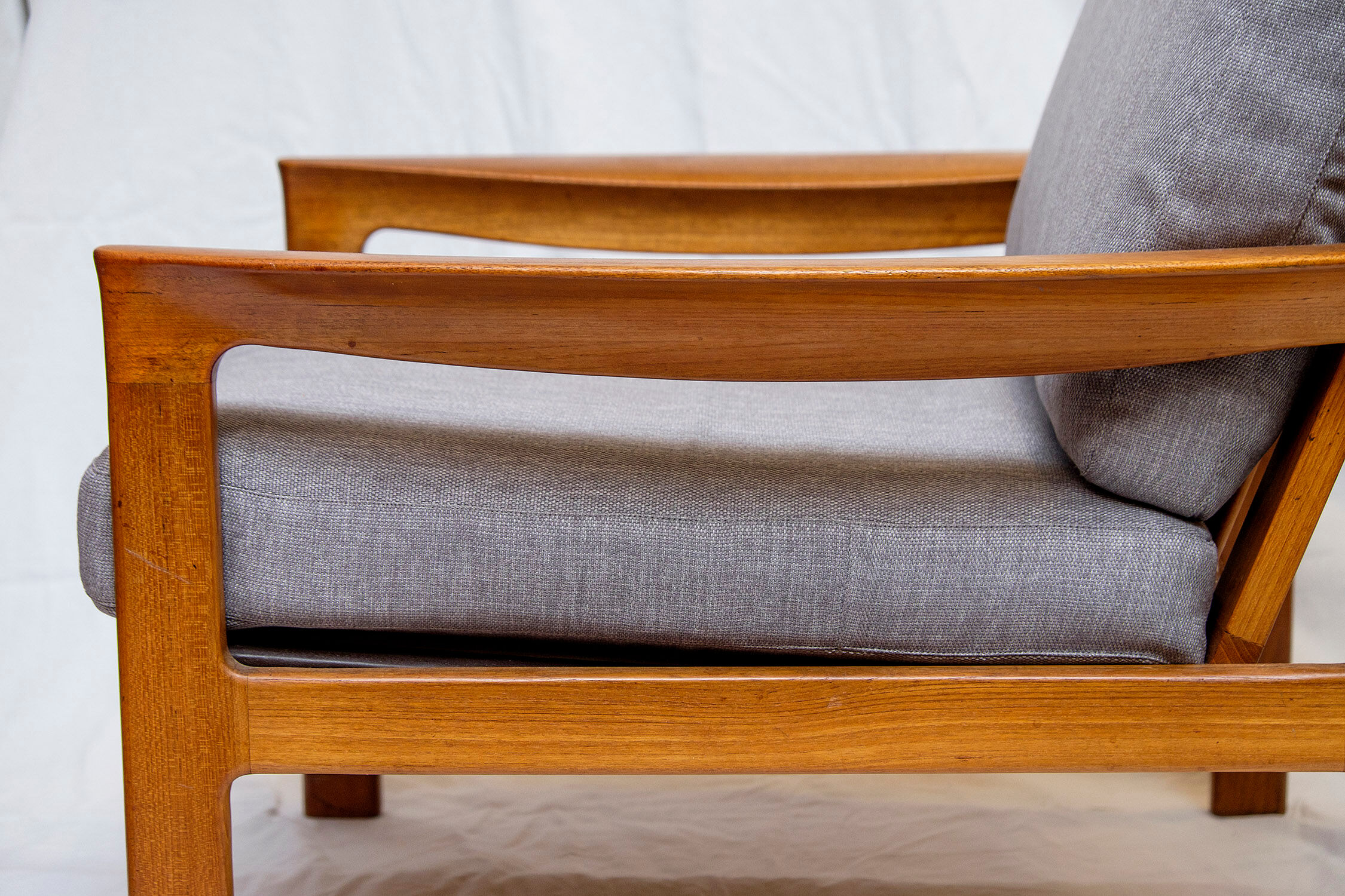 Teak lounge chair by Arne Wahl Iversen for Komfort Denmark, 1960s