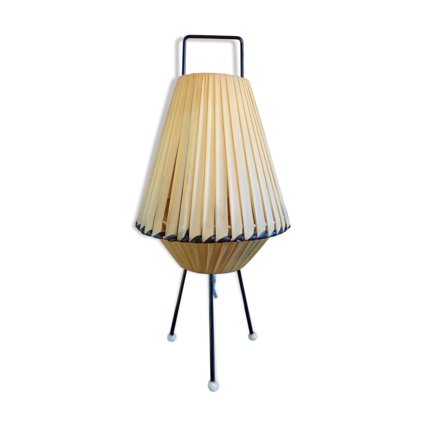 Vintage tripod lamp