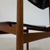 Mid-Century Modern Set of 6 Scandinavian Chairs, 1960s