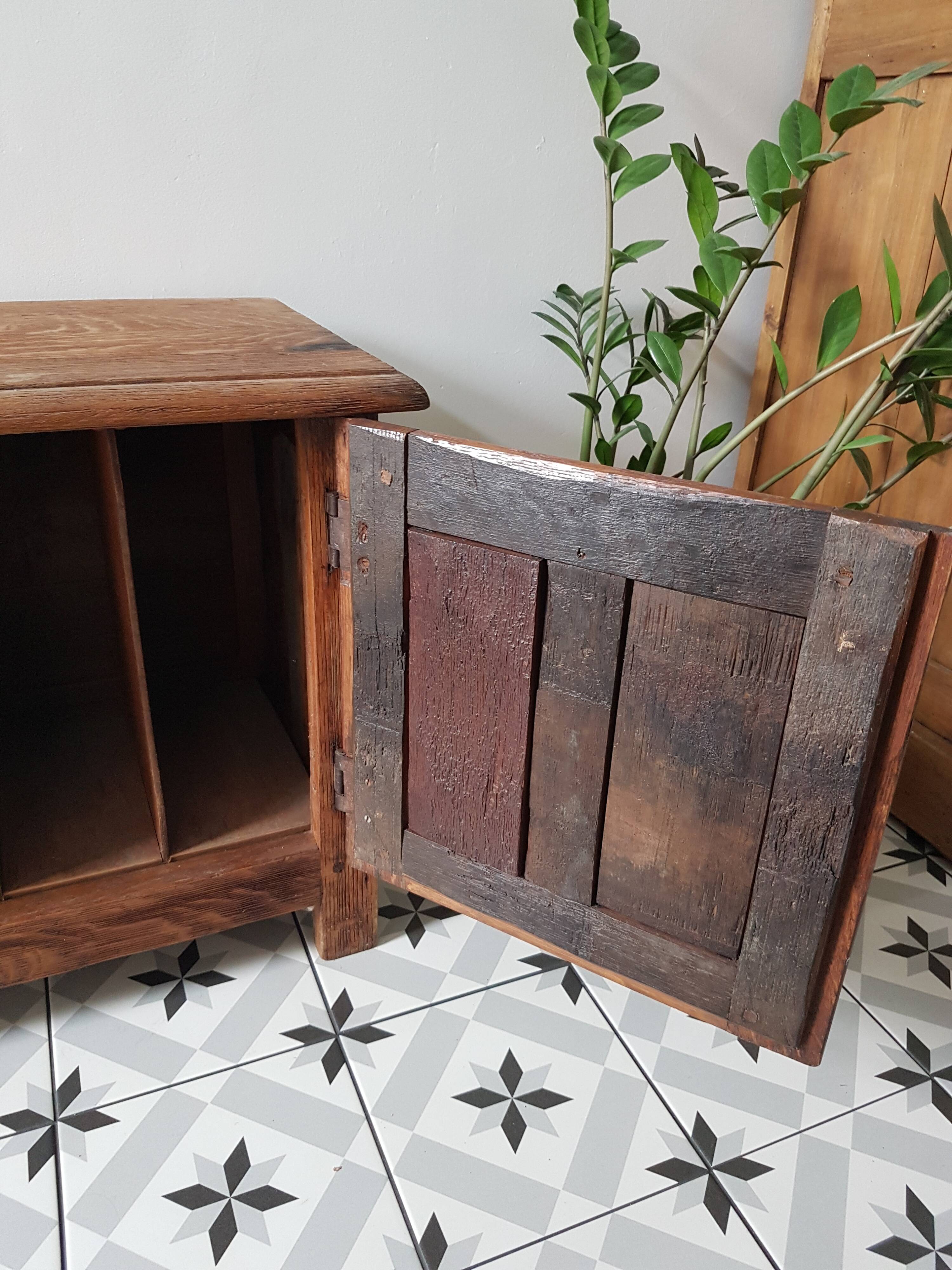 Wooden furniture storage documents