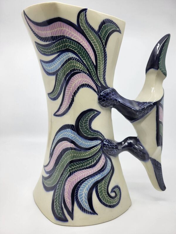 Vase Lézard Gabrielle Mackiewicz en céramique Francaise 1970