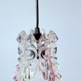 Crystal pendant lamp 70s