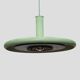Mint green XL Fog & Morup Optima Pendant Lamp: Hans Due Design, Denmark 1970