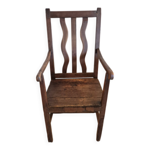 fauteuil rustique en