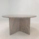 Round Italian Coffee Table, 1980's