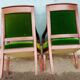 Pair of armchairs period resrauration