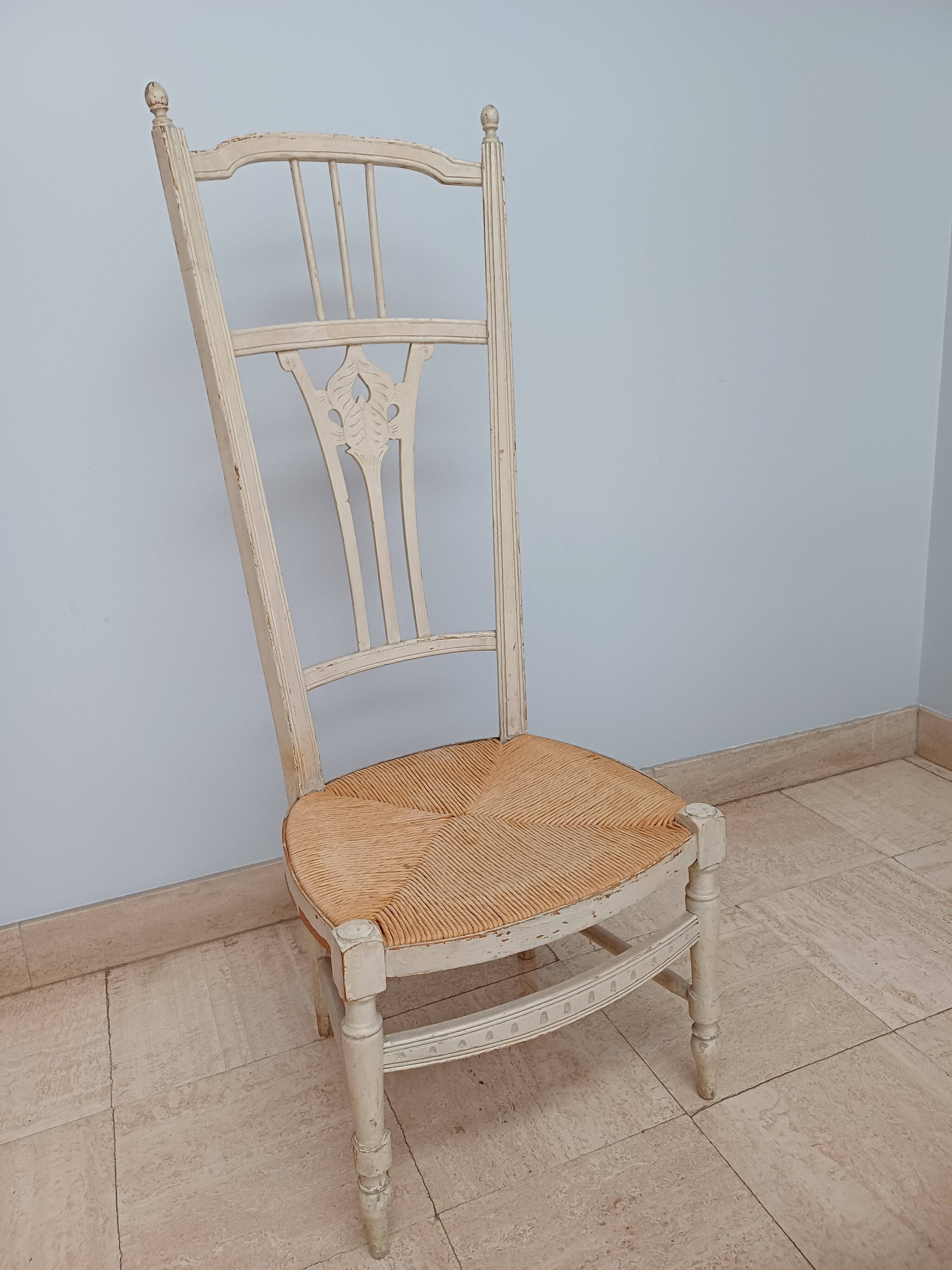 Low chair Belle Époque