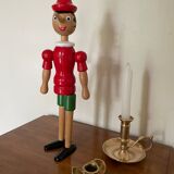 Articulated wooden Pinocchio H40