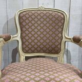 Louis XV style armchair, work from the 70s