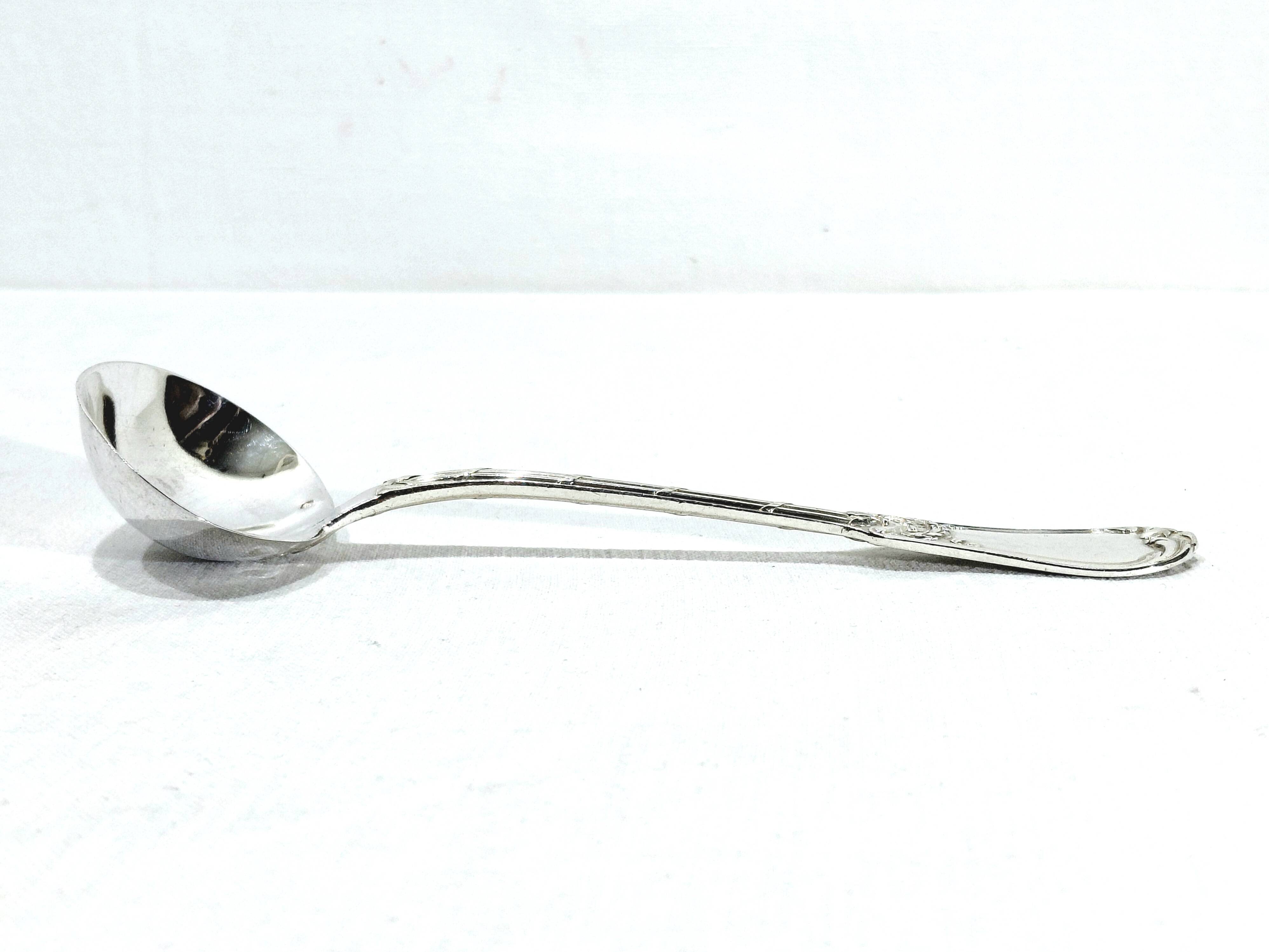 MARTIAL GAUTHIER - SILVER CREAM LADLE