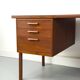 Danish teak desk with drawers, 1960s